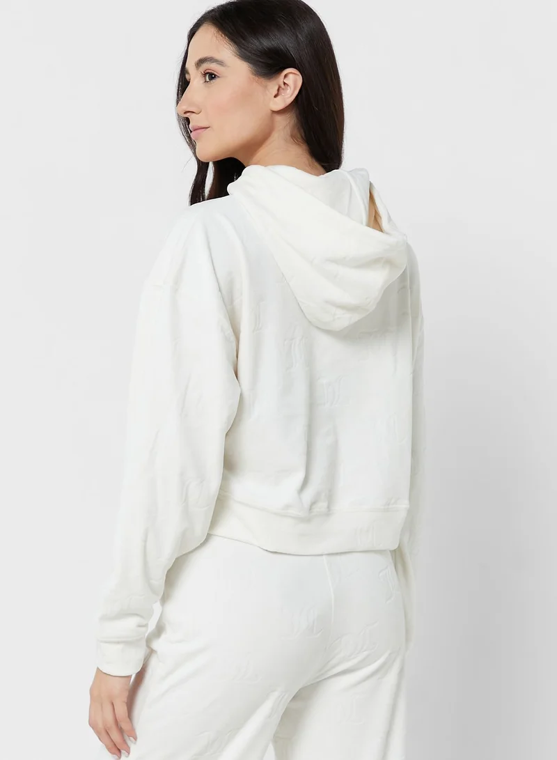 Juicy Couture Pocket Detail Hoodie