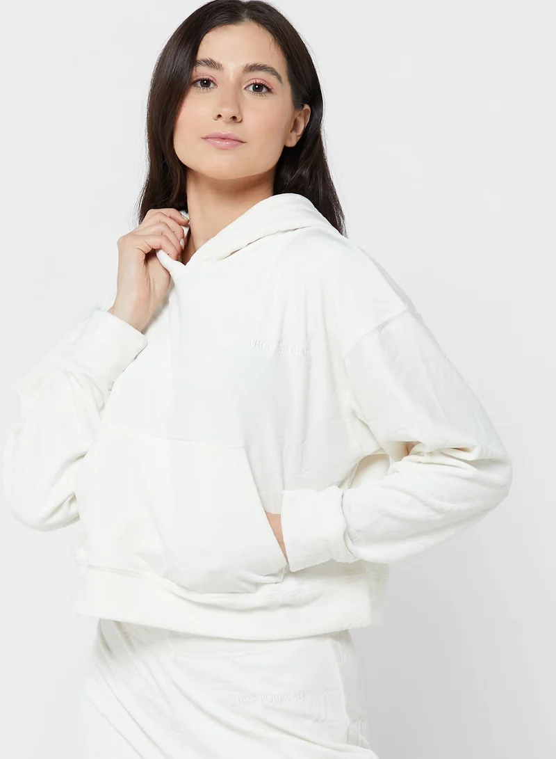 Juicy Couture Pocket Detail Hoodie