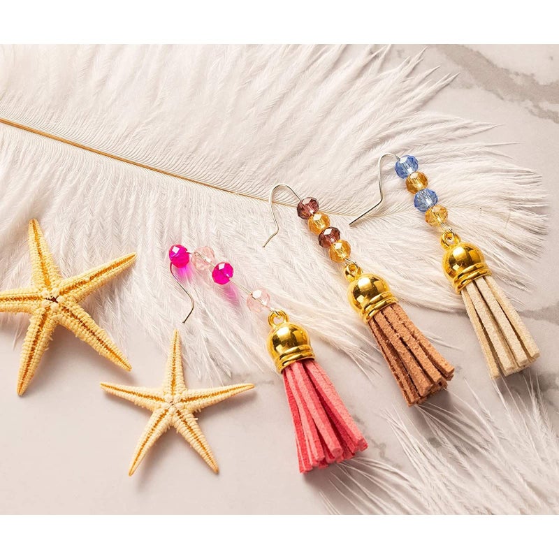 Bright Creations لوازم صنع المجوهرات دبابيس العين - 20 قياس، فضة مطلية بالبلاتين، 1200 قطعة، 8 أطوال (0.63-1.97 بوصة) - صنع المجوهرات بنفسك وصنع الأقراط مع نهاية حلقة لروابط العنق - Image 4