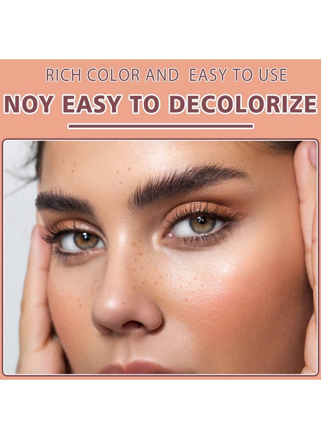 Tinted Eyebrow Soap Kit, Brow Styling Soap Long Lasting Hold Eyebrow Soap Wax Long Lasting Waterproof Clear Brow Gel For Eyebrow Makeup Soap Brows Kit Dark Brown