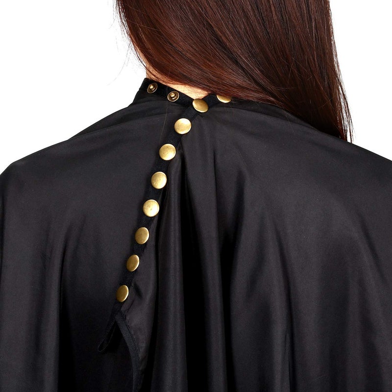 OAK LEAF Hair Cutting Capes, Water-resistant & Antistatic Salon Haircut Capes with Snap Closure for Styling, 57x67 Inches, Pack of 2 - Image 3