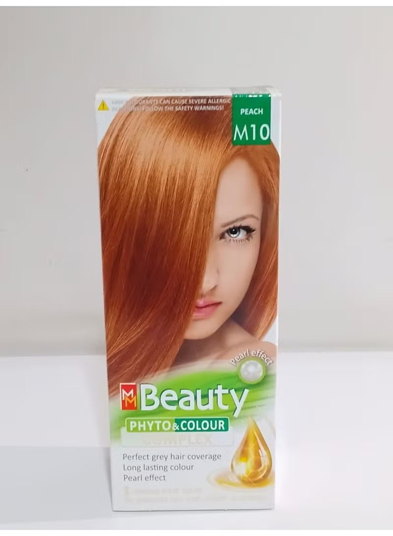 أم بيوتي صبغة شعر من ام بيوتي - خوخي M10 125 غرام ايلين بيج