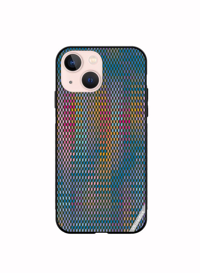 VR CREATIVE Protective Case Cover For Apple iPhone 13 mini Abstract Design Multicolour - Image 1