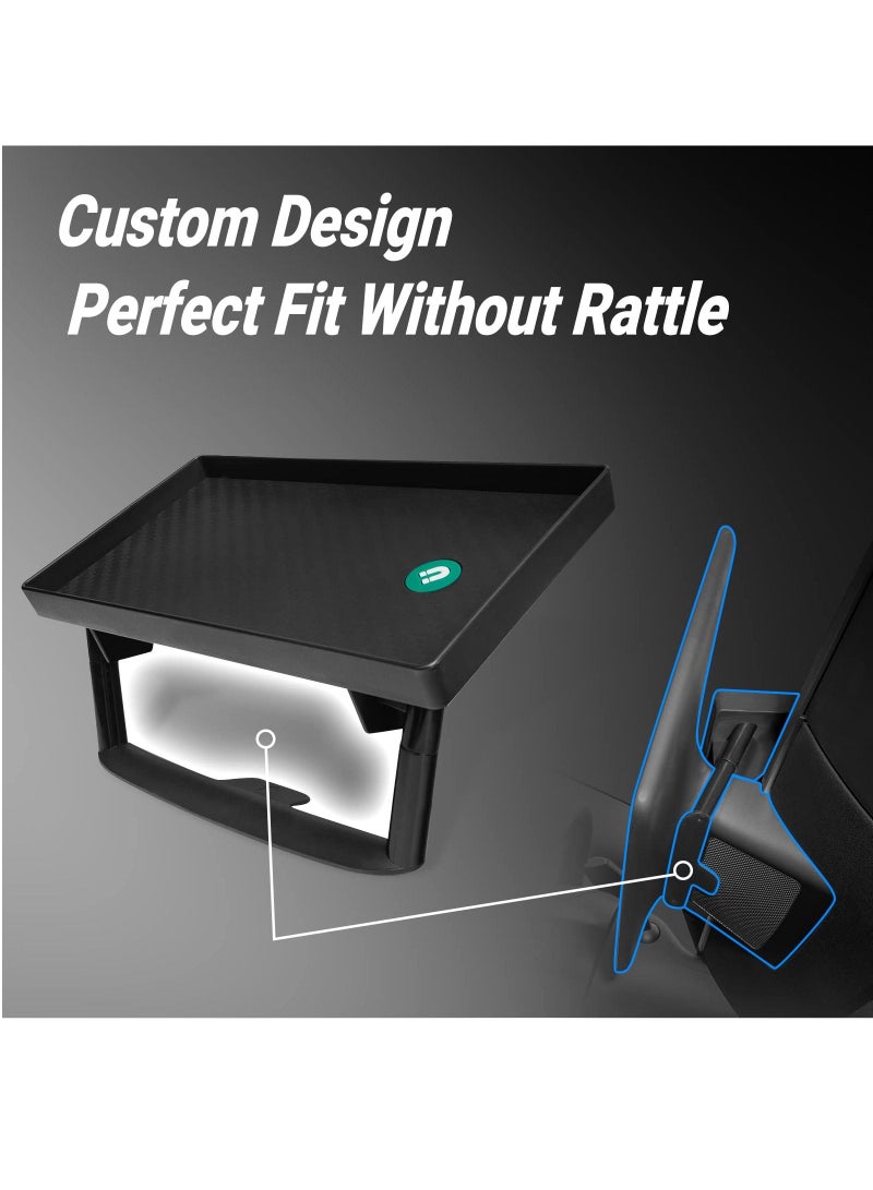 SYOSI Center Console Organizer for Tesla Model 3/Y, Tray Magnetic Behind Screen Storage Tray Dashboard Organizer Tissue Holder Compatible with Tesla Model 3 Model Y, Accessories for Tesla - Image 4