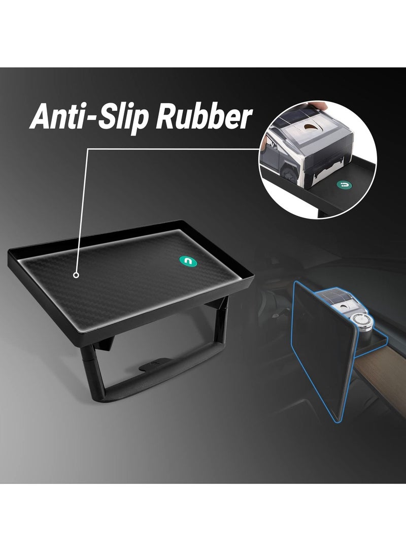 SYOSI Center Console Organizer for Tesla Model 3/Y, Tray Magnetic Behind Screen Storage Tray Dashboard Organizer Tissue Holder Compatible with Tesla Model 3 Model Y, Accessories for Tesla - Image 5