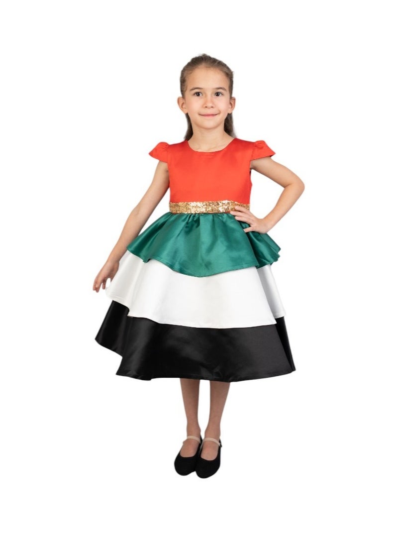 D'Daniela Layered Occasion Dress - Image 2