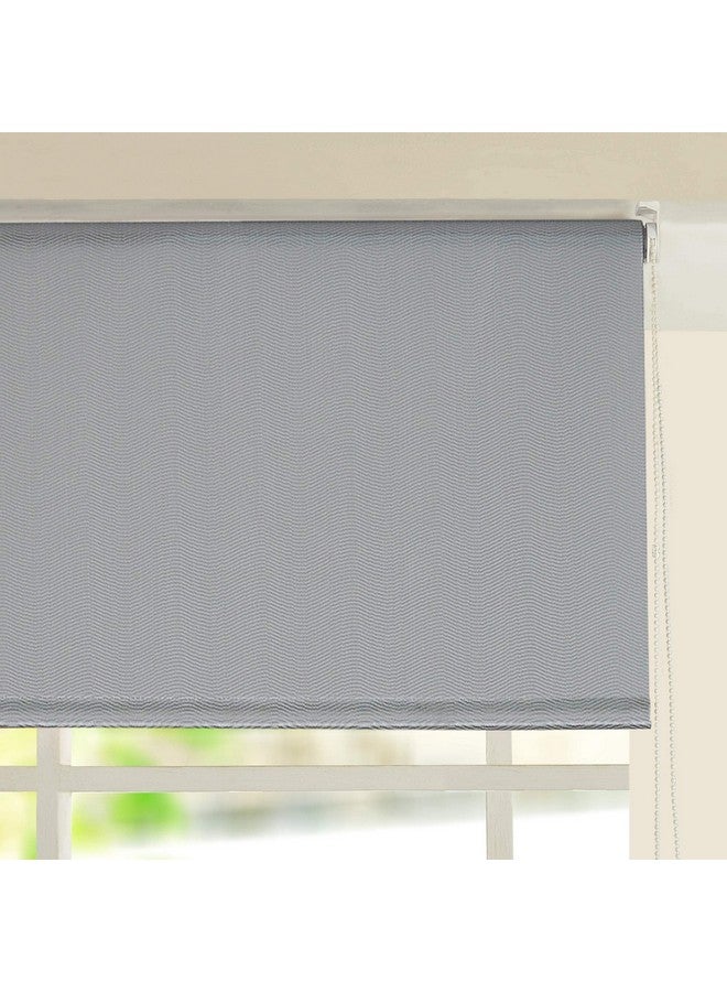 Deco Window 100% Blackout Roller Blinds for Windows (48 Inch W X 84 Inch H, Mineral Gray) Sun, UV Protection & Glare Resistant for Home & Office - Image 5