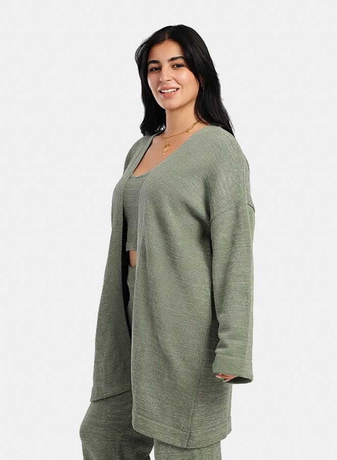 Carina Trico Dropped Shoulder Robe  - Image 3