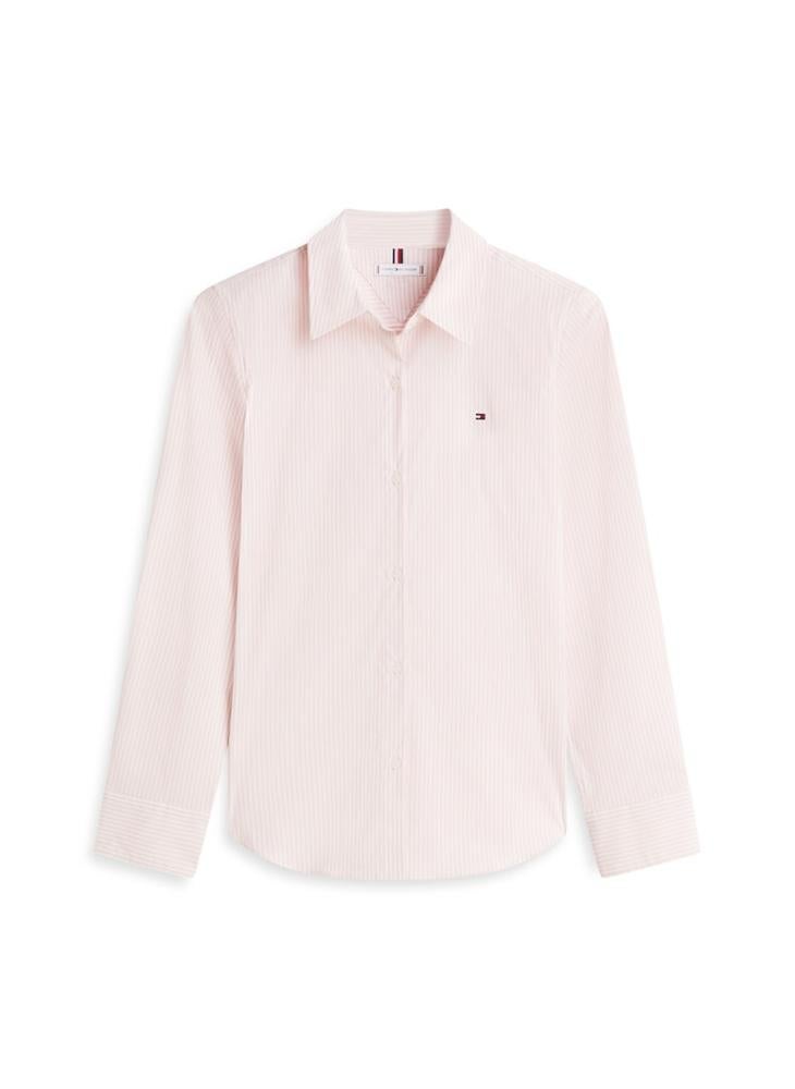 TOMMY HILFIGER Logo Long Sleeve Regular Fit Shirt - Image 5