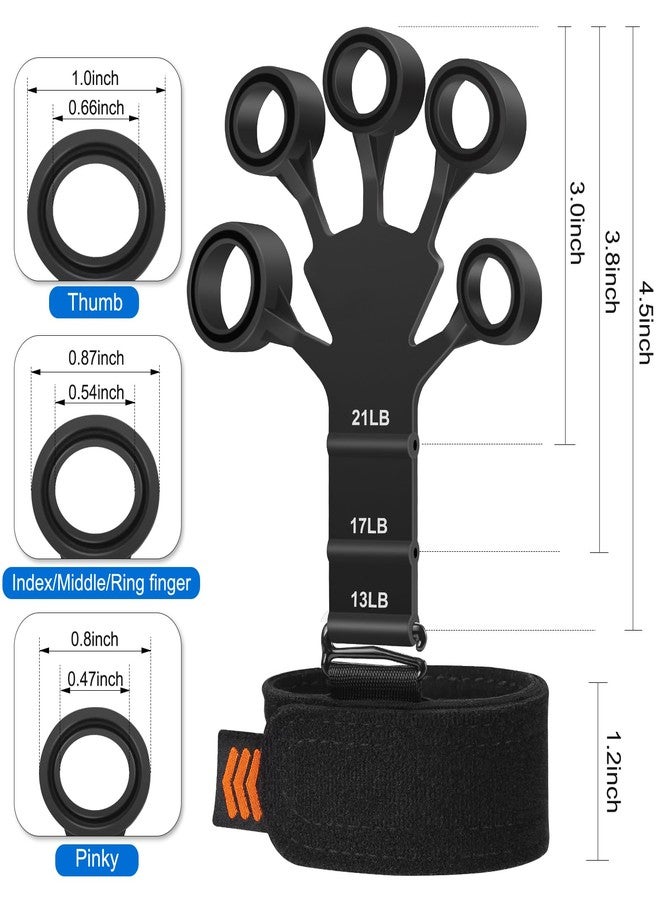 Btfsoul Grip Strength Trainer - Double-Sided Finger Exerciser and Hand Strengthener for Hand Therapy, Rock Climbing - Relieve Pain for Arthritis, Carpal Tunnel - Image 3