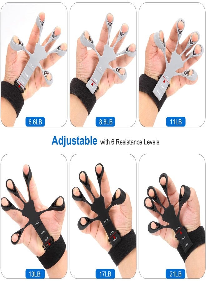 Btfsoul Grip Strength Trainer - Double-Sided Finger Exerciser and Hand Strengthener for Hand Therapy, Rock Climbing - Relieve Pain for Arthritis, Carpal Tunnel - Image 4
