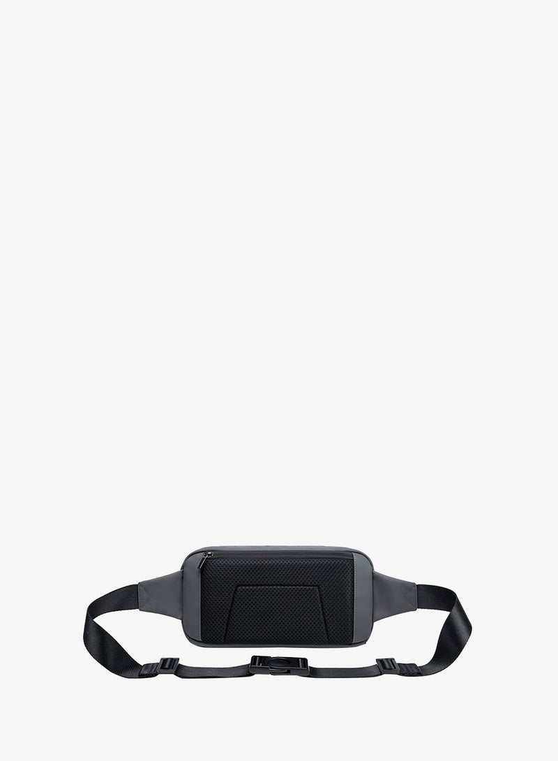 ARCTIC HUNTER Waist Bag Anti-Theft Water Resistant Shock Proof Business Leisure Crossbody Chest Bag for Men Women Y00557 Grey - Image 3
