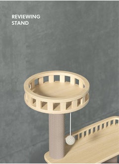 Cat Tree with Sisal Scratching Posts Cat Play House Large Multi Level and Rest Place Tower for Cats - pzsku/ZAFA511E5813BCB923402Z/45/_/1728648655/c1e887e1-40d3-494d-bd2d-6a8971a62f90