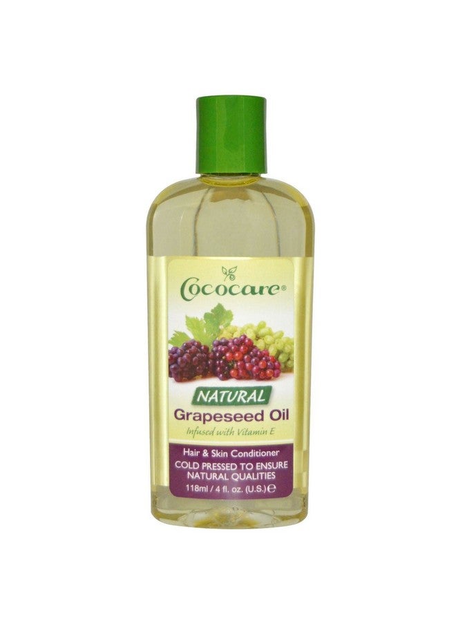 Cococare Natural Oil Grapeseed 4 Oz - Image 1