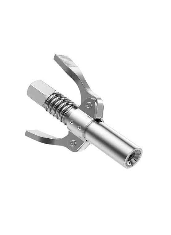 Generic GMS Spares Grease Gun Coupler 12000 PSI Heavy Duty Dual Handle with 30cm Hose Compatible with All Grease Gun  - Image 3