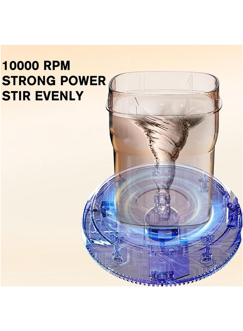 Magnetic Stirrer Mixer - Automatic Stir Plate With Stir Bar, Adjustable Speed Magnetic Mixer Stirrer | Dual Position Stir Plate, Stirrer Hot Plate For Beverages, Juices, Sauces (White)  - Image 4