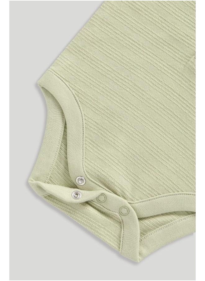 mothercare - Dungarees and Polo Bodysuit Set - Image 1