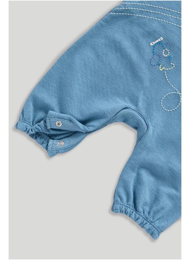 mothercare - Dungarees and Polo Bodysuit Set - Image 1