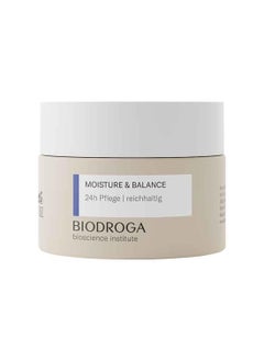 Biodroga Biodroga Moisture & Balance 24h Face Cream Rich 50ml - Moisturising Cream Facial Care Firming Day Care Night Care 
