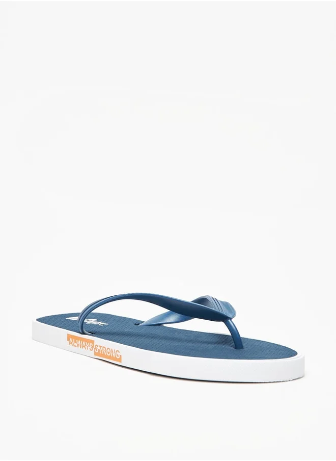 Lee Cooper Men's Textured Flip Flop Slippers