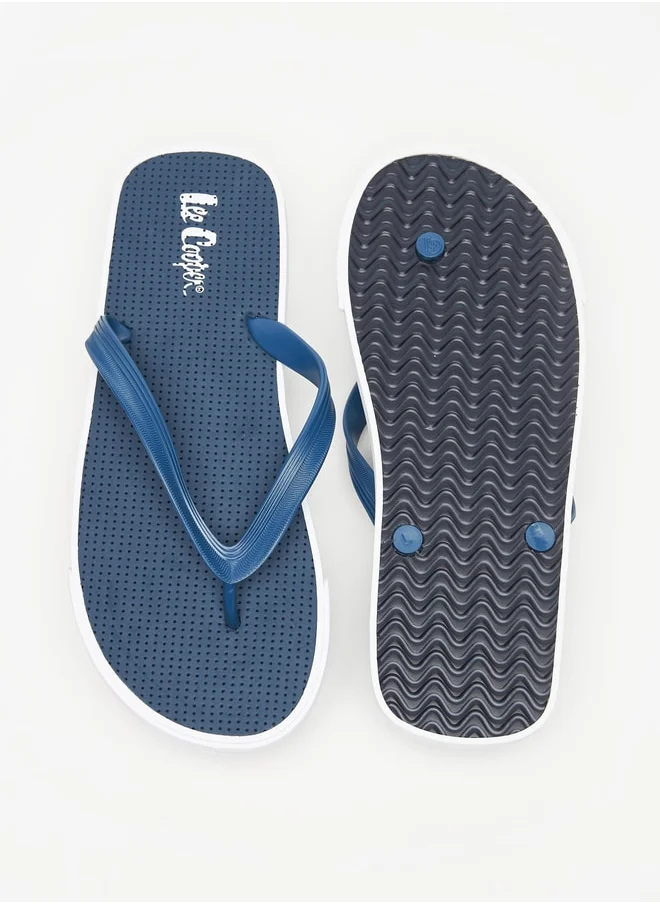 Lee Cooper Men's Textured Flip Flop Slippers