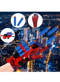 Excefore Launcher Gloves for Spiderman, Super Hero Web Shooter for Kids, Spider Shooter Toy, Spider-Man Launcher Gloves Educational Toys, Spider Launcher Wrist Toys Costume Cosplay Super Hero Toys Gift  - Image 4