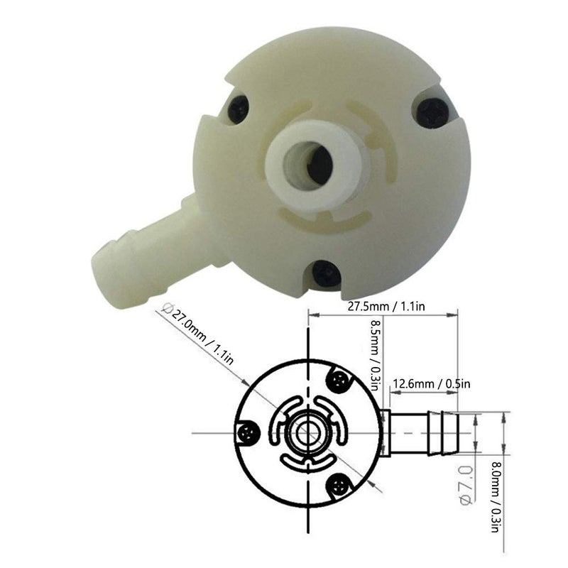 Stainless Steel Portable DC Water Pump 12V 1 3L Per Minute Easy Maintenance - Image 4