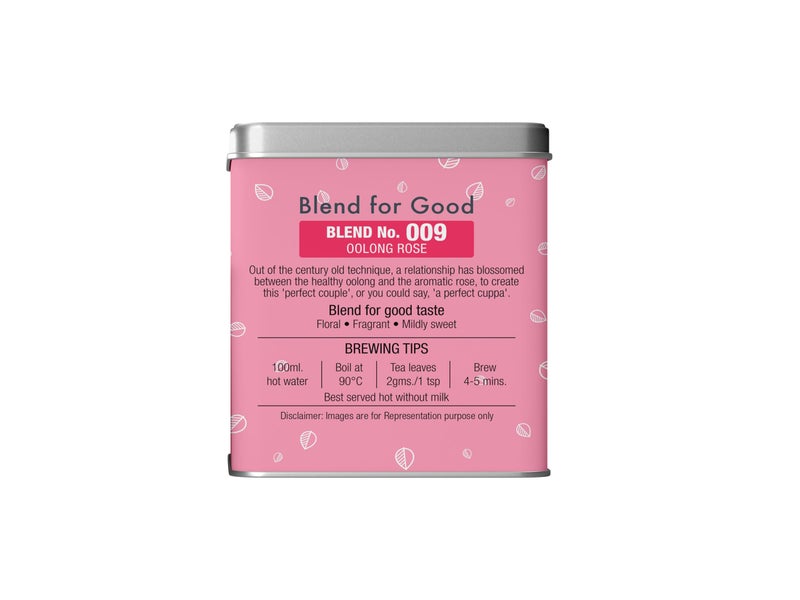 Goodwyn Oolong Rose Tea (100g) - Loose Leaf Assam Tea with Real Rose Petals | Caffeine-Free | Supports Digestion, Relaxation & Skin Health | Export Quality | Trusted by 1000+ Hotels | Reusable Tin Can - Image 3