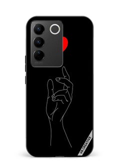 VR CREATIVE Protective Case Cover For Vivo V27 Hear Amoled Design Multicolour  - Image 1