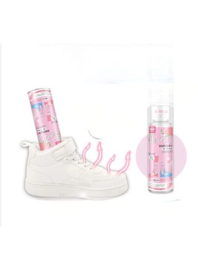 رذاذ مزيل العرق المضاد للبكتيريا مزيل لرائحة القدم، مزيل روائح الأحذية، رذاذ طبيعي مزيل للروائح الكريهة للأحذية، يزيل الروائح الكريهة وينعش مزيل العرق للأحذية، بخاخ للقدم  حجم 260ملي - Image 4