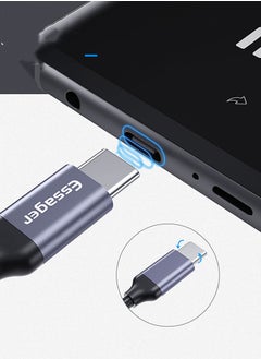 ESSAGER USB-C To USB 3.5mm Headphone Jack Adapter White  - Image 4
