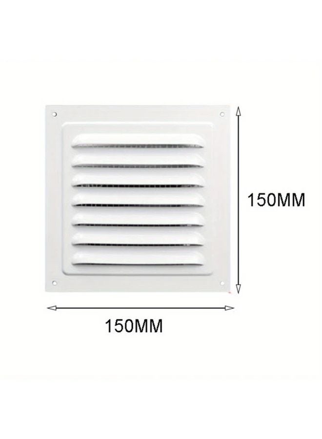 Aluminum Heating Cooling Vent Plate Grille Cover Air System Screen 400x400mm - Image 4