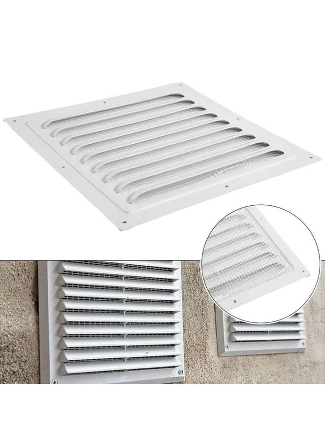 Aluminum Heating Cooling Vent Plate Grille Cover Air System Screen 400x400mm - Image 3