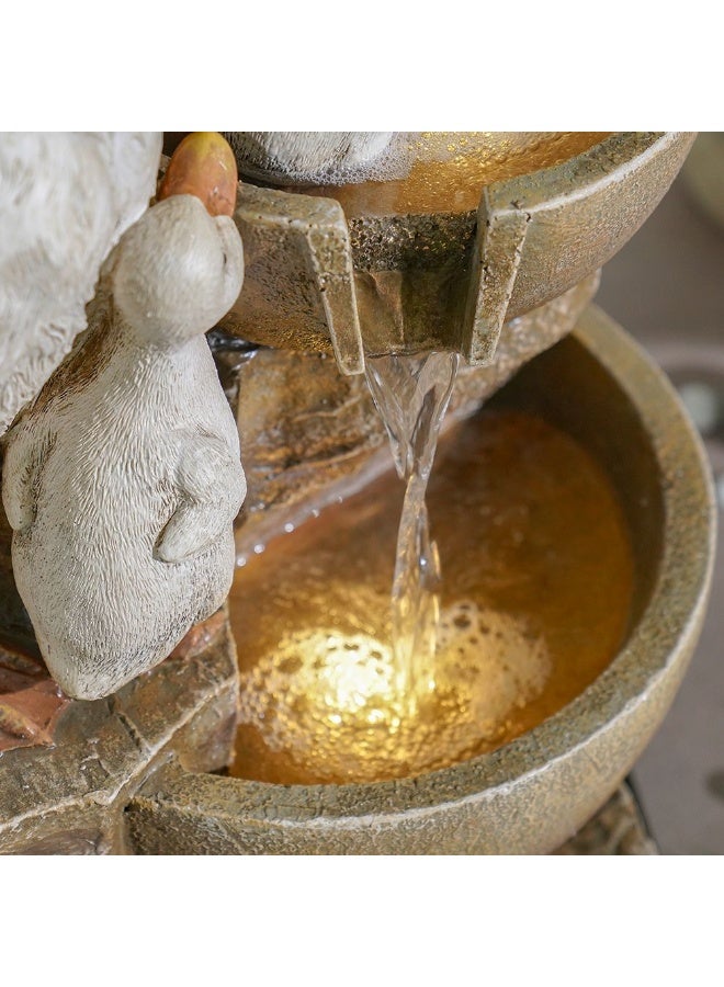 DANUBE HOME Duck Fountain – Charming Decorative Water Feature for Garden, Patio & Balcony – Durable Outdoor Fountain with Gentle Water Flow & Realistic Duck Design – Home & Landscape Décor - Image 4