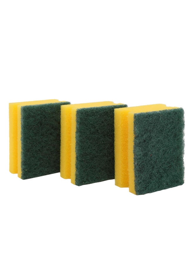 Weazy Xpower 3 Pieces Grip Scouring Sponge Yellow/Green - Image 2
