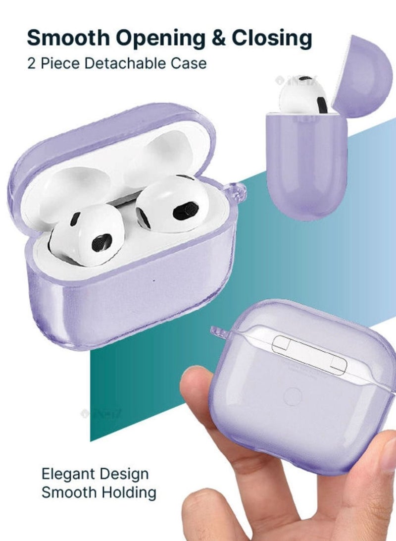Aimax Protective Case Compatible with AirPod 3G  (3rd Gen) Color purple - Image 4