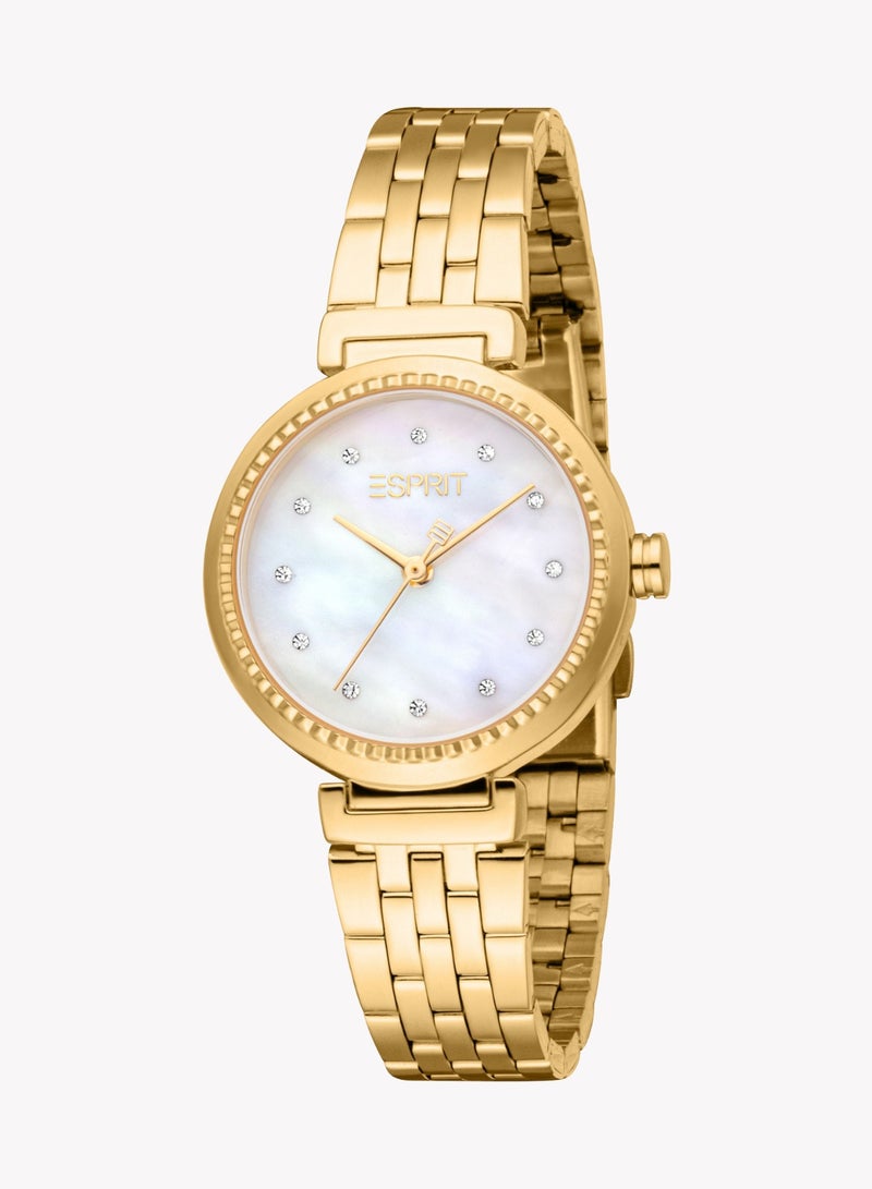 ESPRIT Women's Gold Stainless Steel Watch | ES1L506M0055 - Image 1