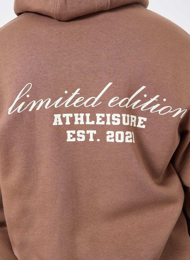 ستايلي هودي صوف بقصة واسعة ومظهر رياضي - Image 5