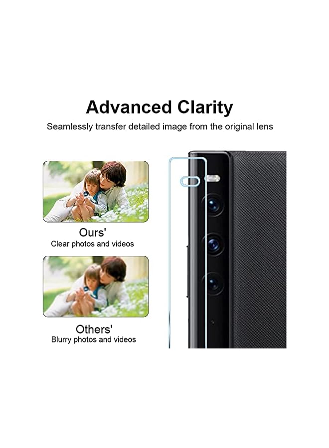 erorex Screen Protector & Camera Protector Compatible With Huawei Mate Xs 2 Mobile, [2+2 Pack] Flexible Material, No Bubbles, Ultra Thin Hydraulic Film Protector For Mate Xs 2 5G(Transparent) - Image 3