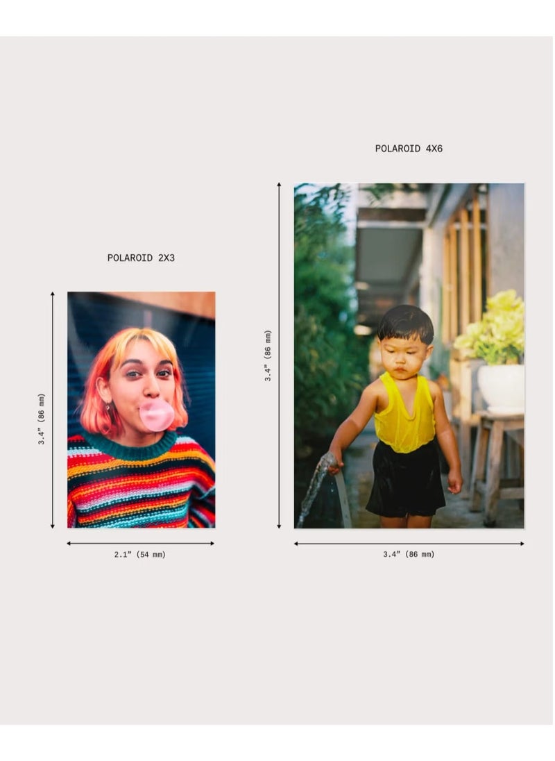 Polaroid Polaroid Hi·Print 2x3 Pocket Photo Printer Bluetooth Connected 2x3 Pocket Photo 2nd Generation  - Image 5