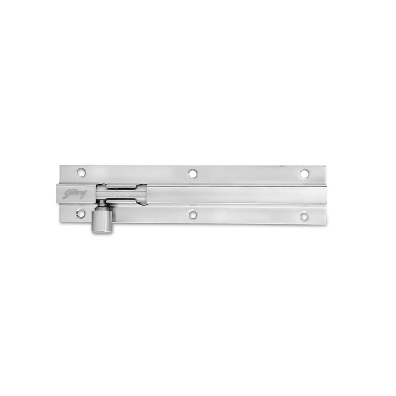 Godrej Locking Solutions and Systems Godrej Tower Bolt SS 10 X 150 mm 6 Pack of 4  - Image 1