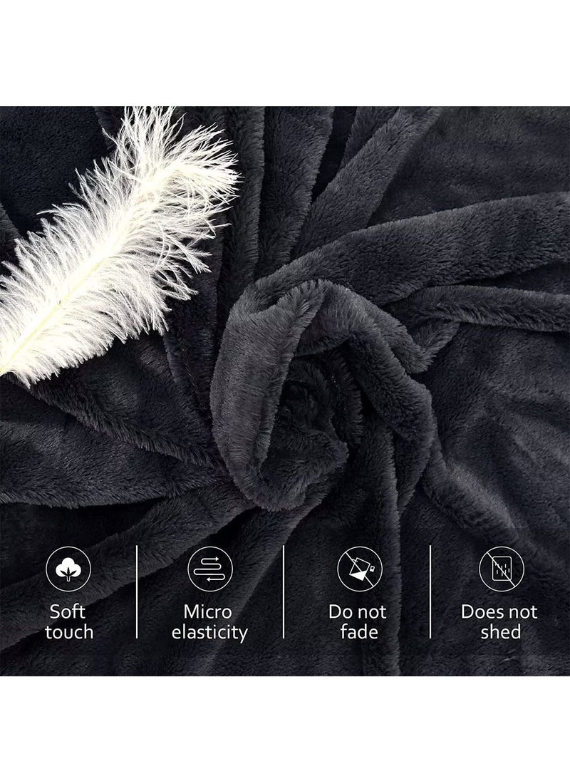 LIMOS - Large Bean Bag Cover(Filler Not Included) Round Soft Fluffy Cover with Faux Fur - Image 1