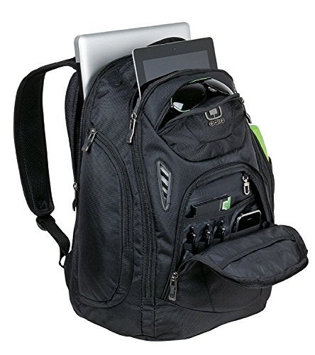 OGIO 411065 Mercury 17" Computer Laptop Backpack, Black - Image 1