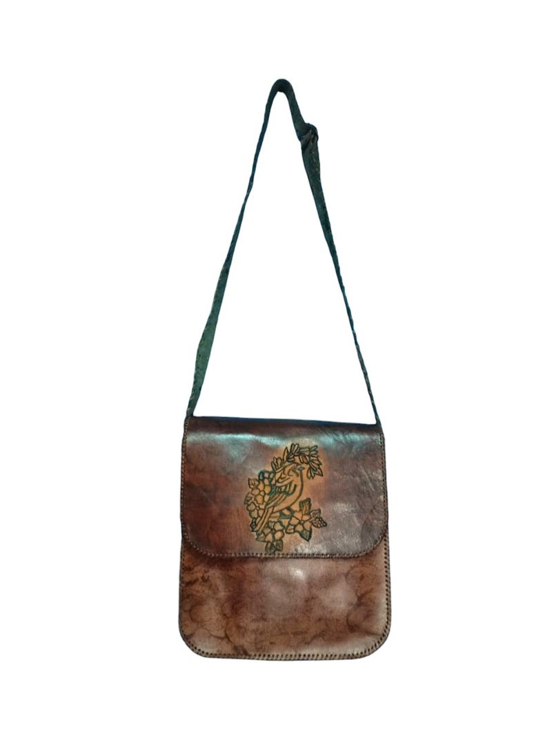 Sheer Fashionable Leather Crossbody Bag  - Image 2