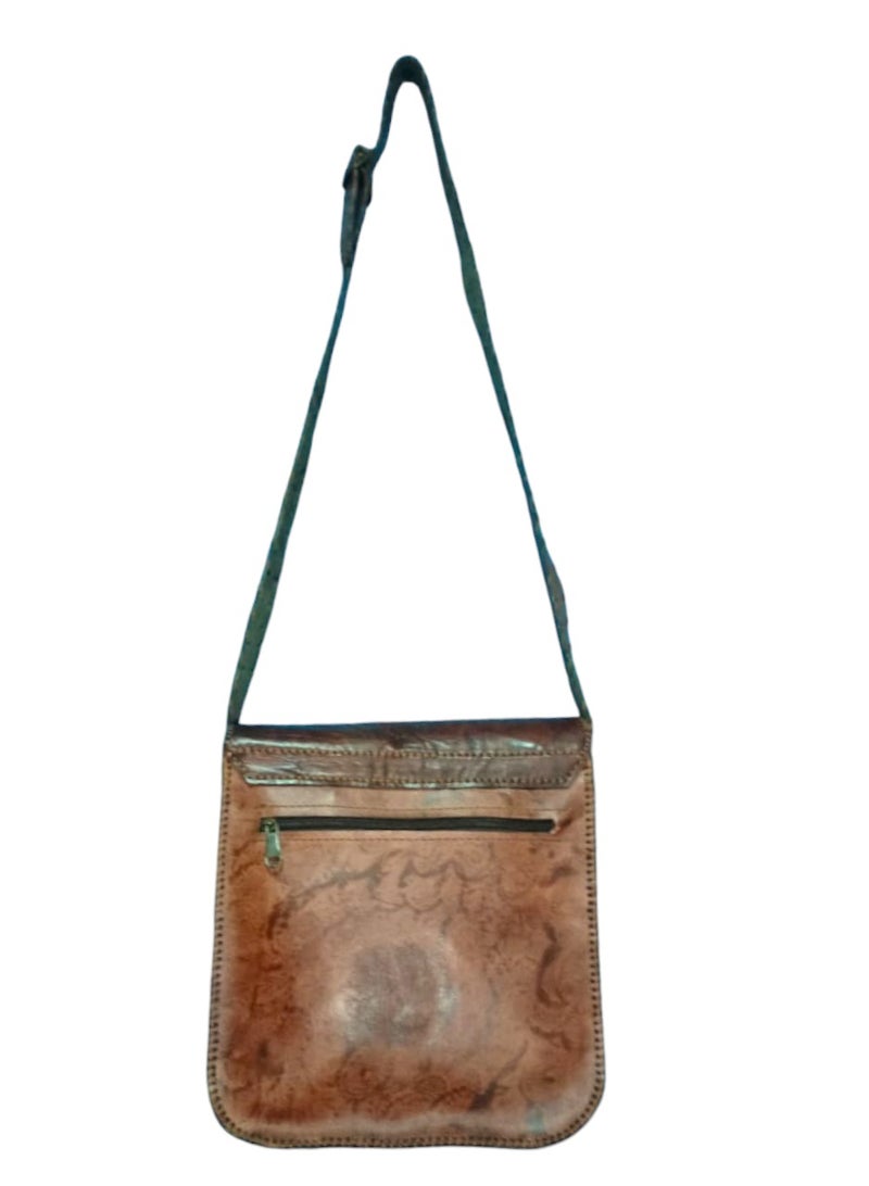 Sheer Fashionable Leather Crossbody Bag  - Image 3
