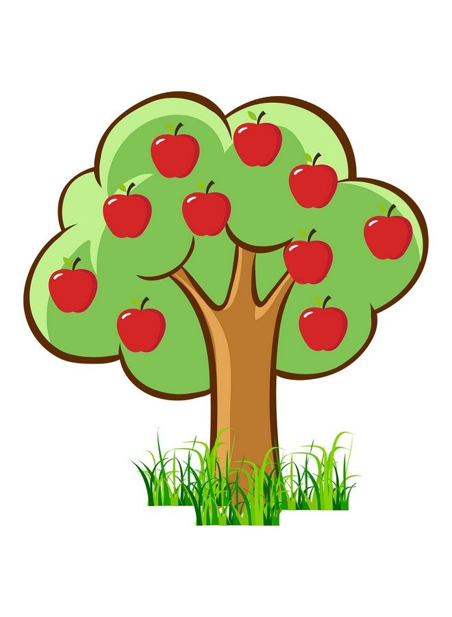 Nosiny Classroom Tree Bulletin Board Set Fall Church Tree Bulletin Board Cutouts Autumn Classroom Tree Wall Decor Seasonal Apples Tree For Home Elementary School Teacher Chalkboard Supplies  - Image 3
