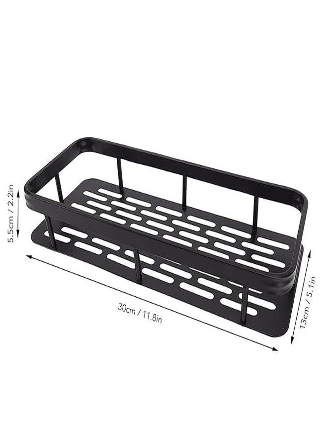 MagicMonk 1-Pack Aluminium Self Adhesive Bathroom Shelf Organizer – Wall Mounted, Organiser Without Drill, e Rack Holder Stand for Bathroom, Kitchen Accessories - Large Capacity Rustproof - Image 5