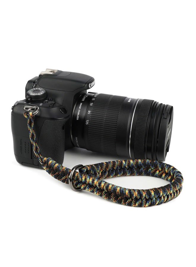 Sunya Camera Wrist Strap ,Paracord Camera Hand Sling, Quick Release, Portable Attachment, Colorful Aurora, Universal - Image 1