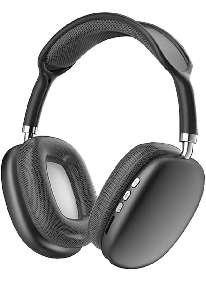 P9 Wireless Bluetooth Headphones – Over-Ear Stereo Gaming Headset with Mic, TF Card & FM Support, Foldable Design with Carry Case - Image 1