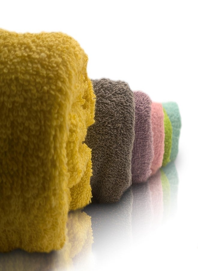 ZUPERIA 6-Pack Bath Towels - 30" x 60" - Ultra Soft 100% Cotton Large Bath Towels- Highly Absorbent for Bathroom, Pool, Gym, Spa, and Hotel Use (Colors Variety) - Image 4